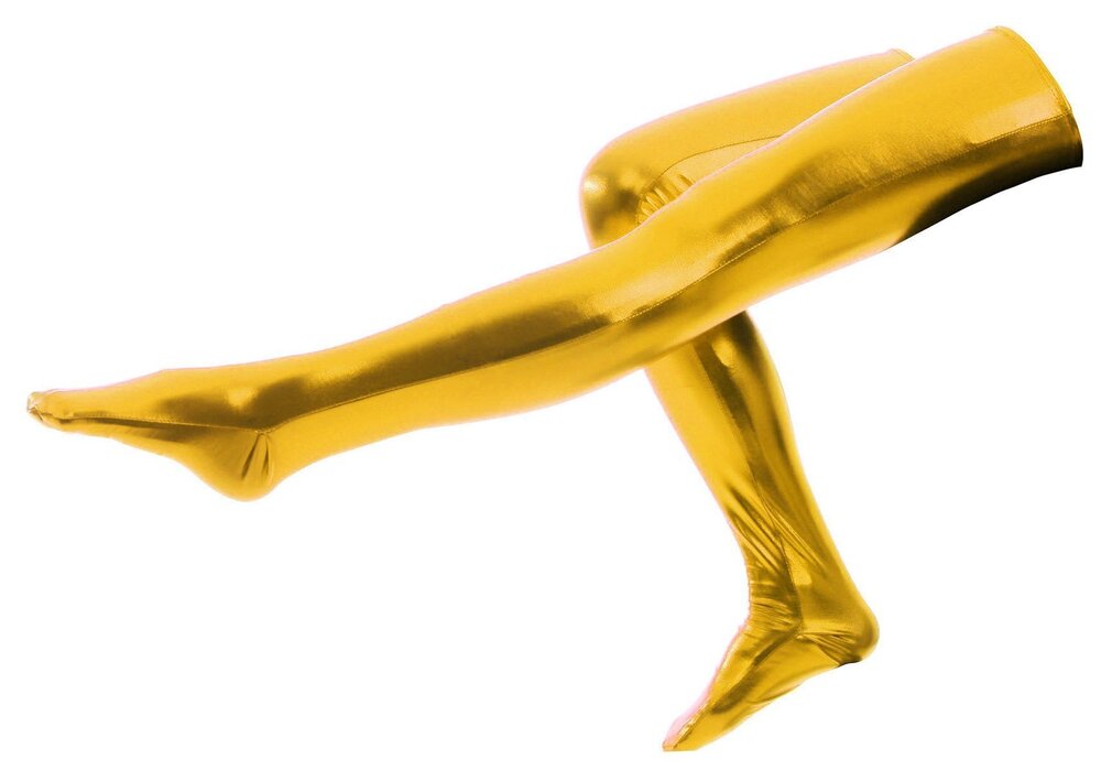 8321 and Wet Look Thigh Party Tights Stockings Shiny Metallic Skintight
